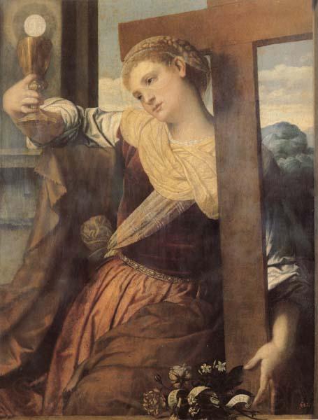 MORETTO da Brescia Allegory of Faith Germany oil painting art